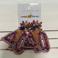 Beaded 40 Earrings