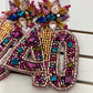 Beaded 40 Earrings
