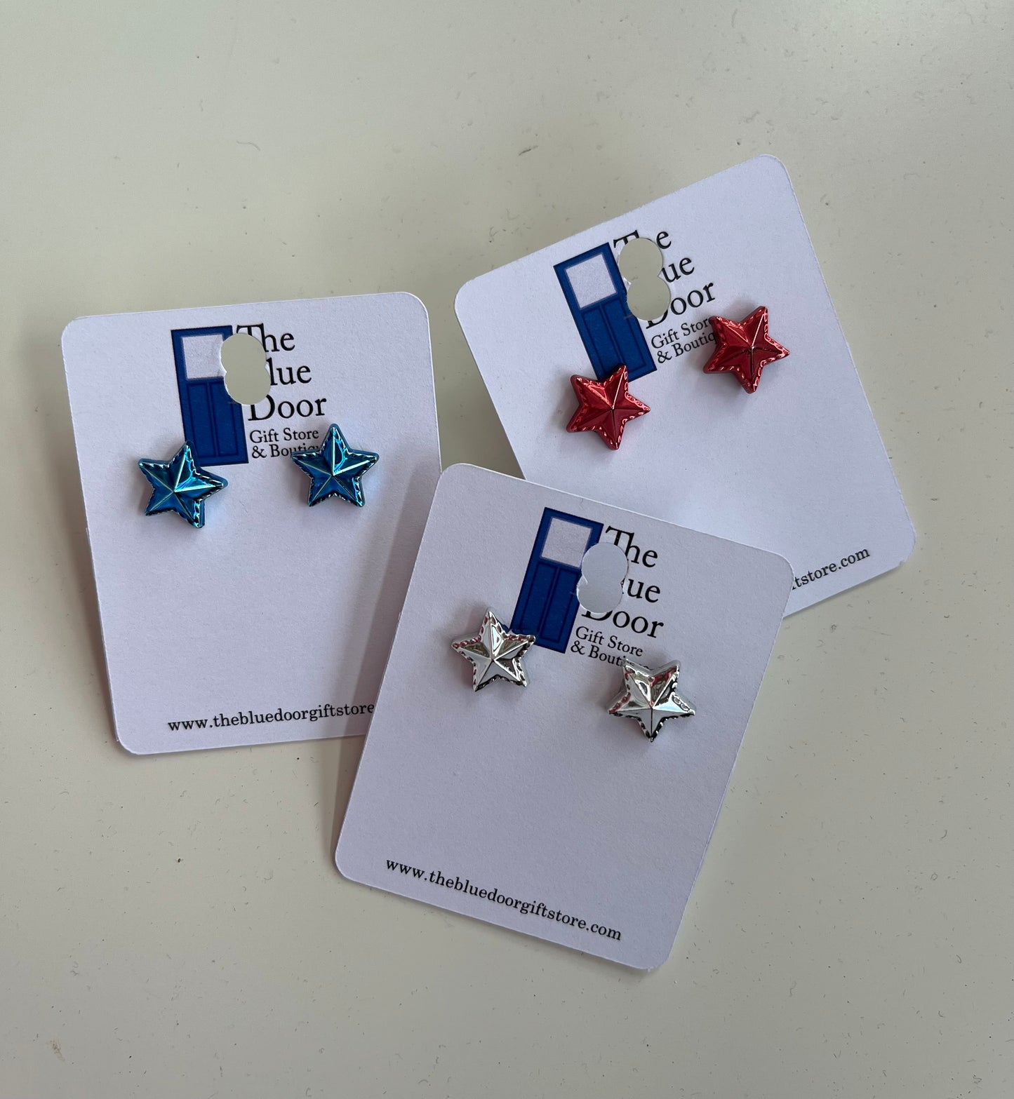 RWB Star Studs