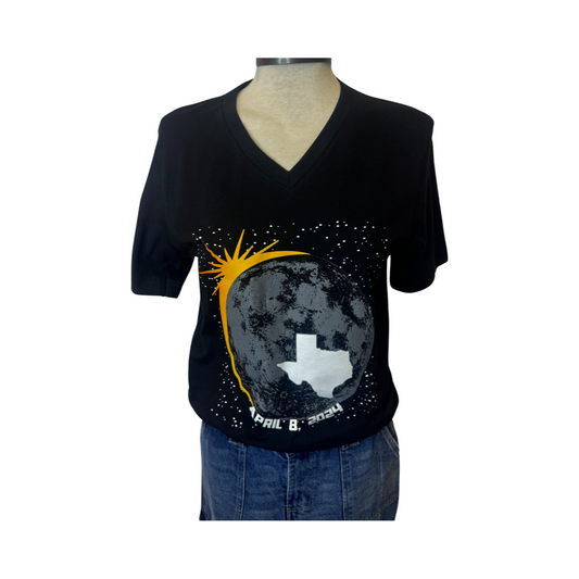 Eclipse 2024 V Neck T Shirt