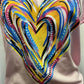 Painted Heart Pink Tee