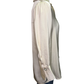 Pearl Cuff Satin Top Ivory
