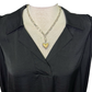 Textura V Neck Blouse Black