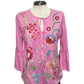 Freyde Ruffle Sleeve T Shirt Moonlite Mauve