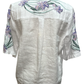 Marleigh Linen Kimono Sleeve Shirt White