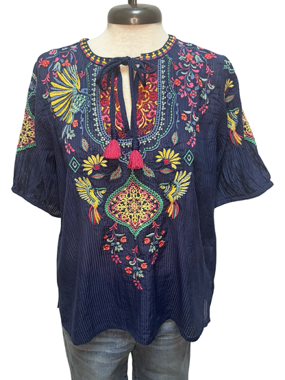 Margot Short Sleeve Blouse