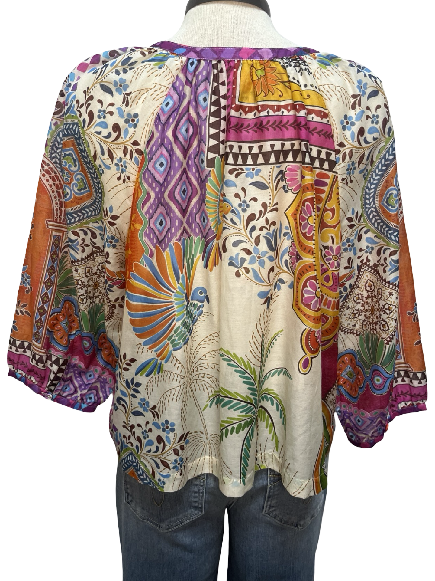 Michaela Peasant Blouse