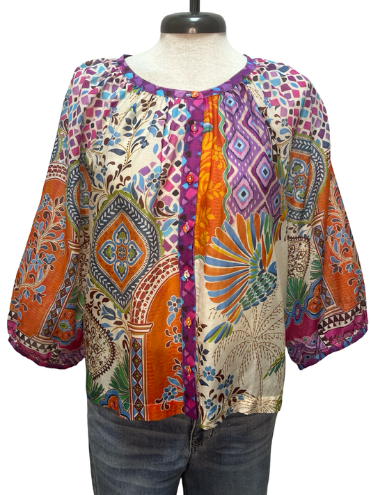 Michaela Peasant Blouse