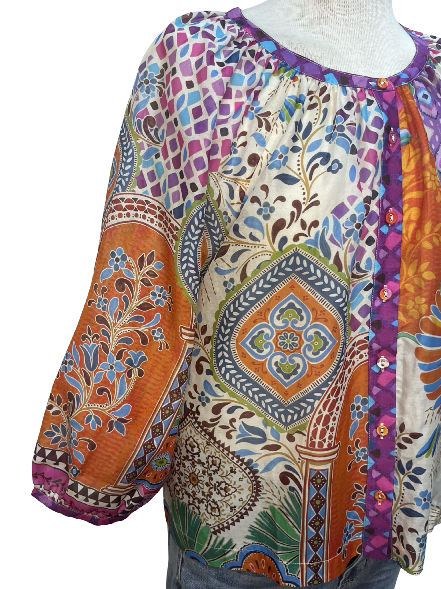 Michaela Peasant Blouse