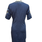 Elowen Kiki Denim Lace Up Dress