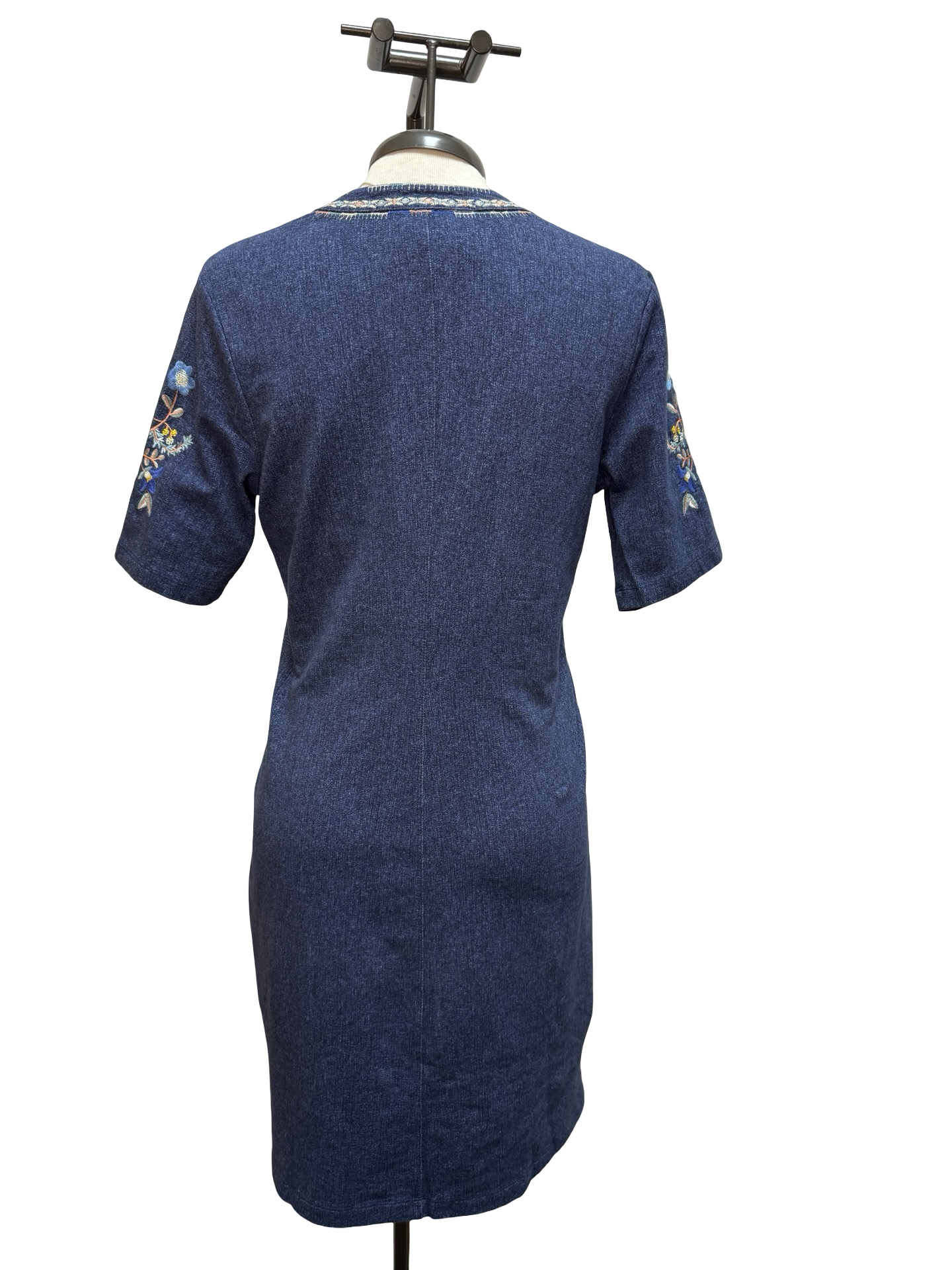 Elowen Kiki Denim Lace Up Dress