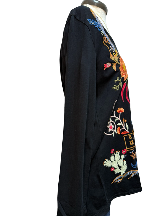 Texas Long Sleeve Slit Sleeve Tee