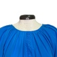 Turquoise Puff Sleeve Dress