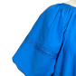 Turquoise Puff Sleeve Dress