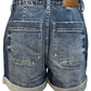 Judy Blue HW Cuff Jogger Shorts