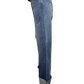 Judy Blue HW MD Retro Wide Leg with Cuff Jean