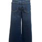 Judy Blue HW Retro Wide + Raw Hem Jeans