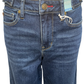 Judy Blue HW Retro Wide + Raw Hem Jeans