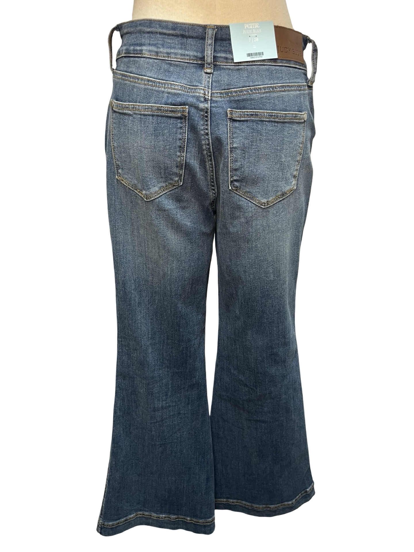Judy Blue HW Tummy Control Double Button WB