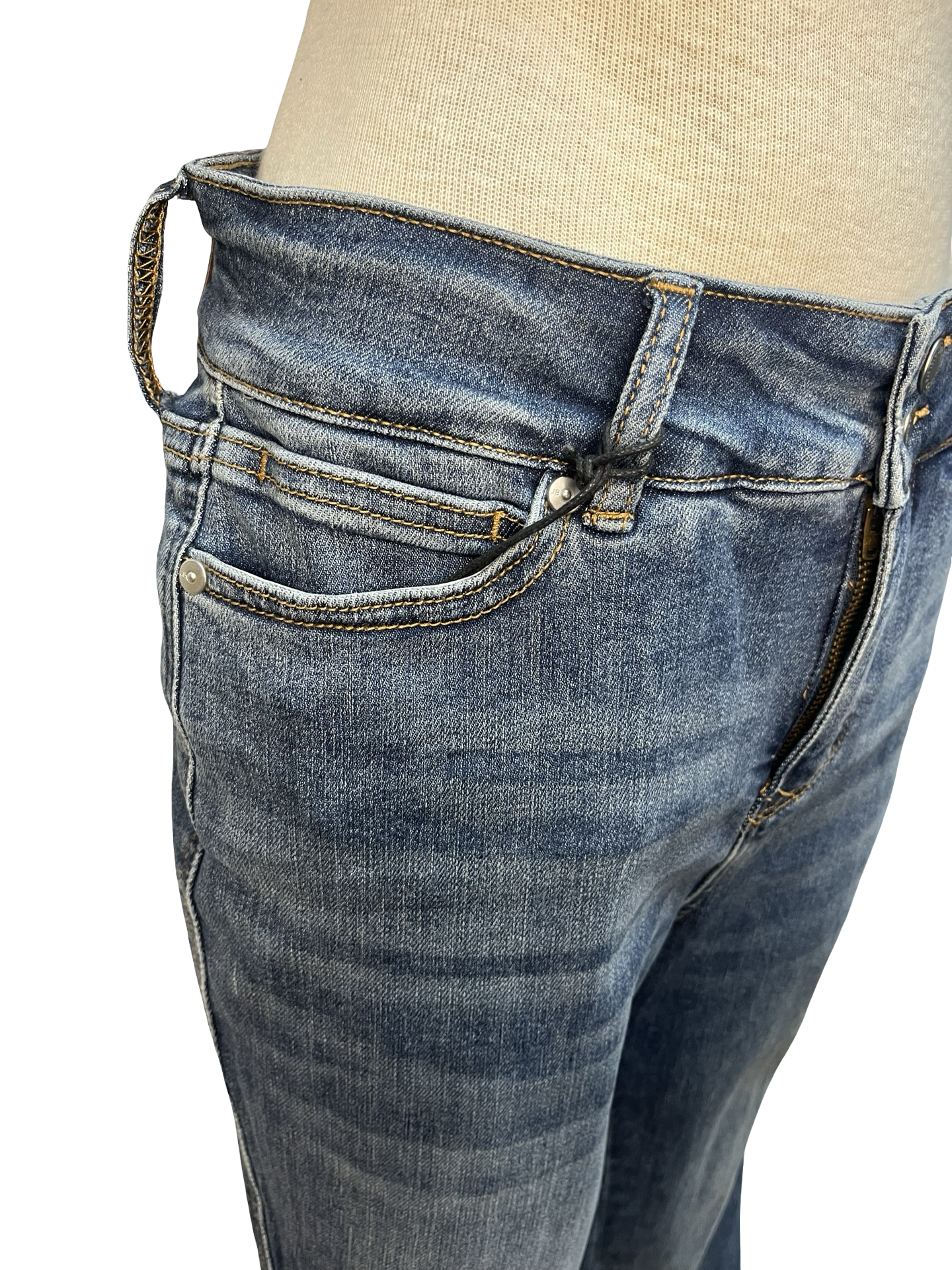 Judy Blue HW Tummy Control Double Button WB