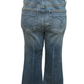 Judy Blue HW Tummy Control Kick Flare Crop Jean