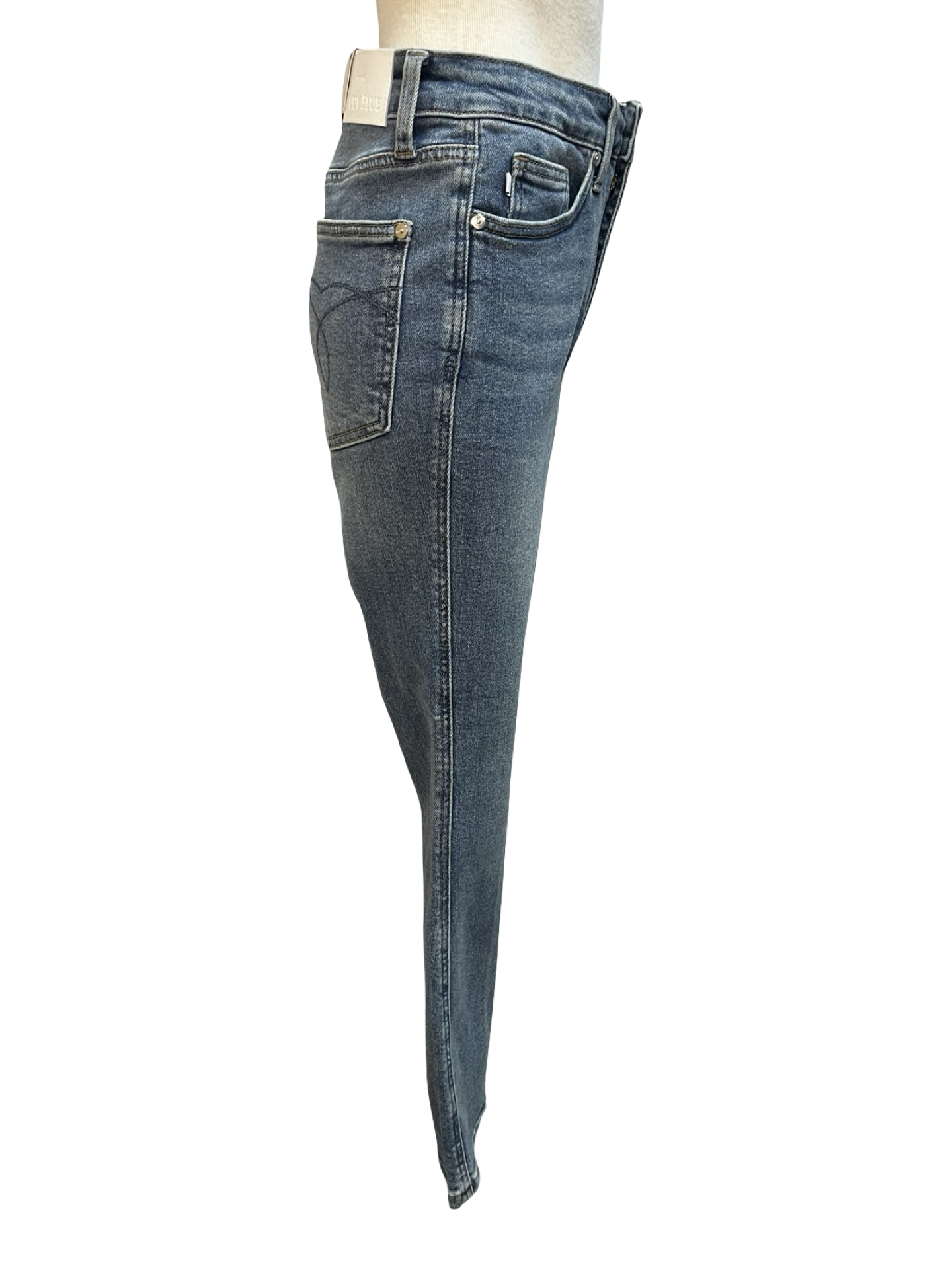 Judy Blue HW Tummy Control Kick Flare Crop Jean