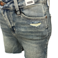 Judy Blue HW Vintage Wash Side Slit Shorts