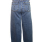 Judy Blue HW Wide Crop Classic Raw Hem Jeans