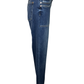 Judy Blue MR 90's Straight Front Patch Double Pocket Jean