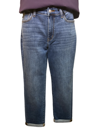 Judy Blue MR BF Classic Cuffed Jean