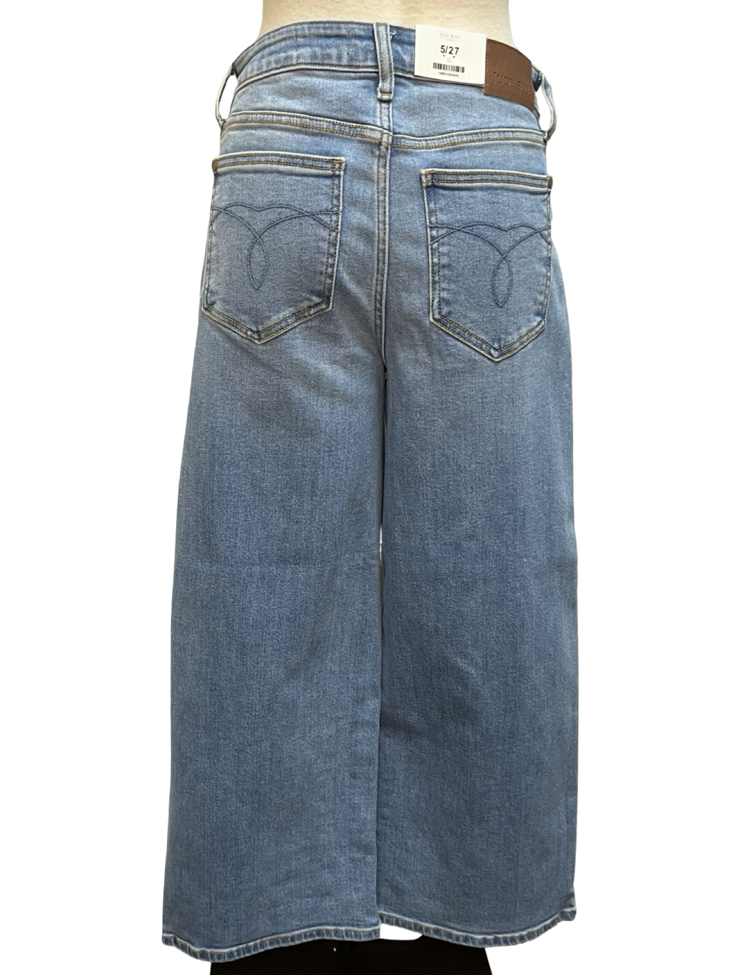 Judy Blue MR Claudia Ankle Wide MD Ease Blue Jean
