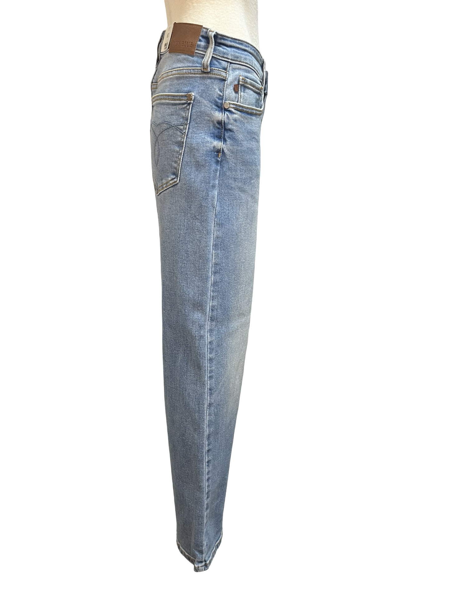 Judy Blue MR Claudia Ankle Wide MD Ease Blue Jean