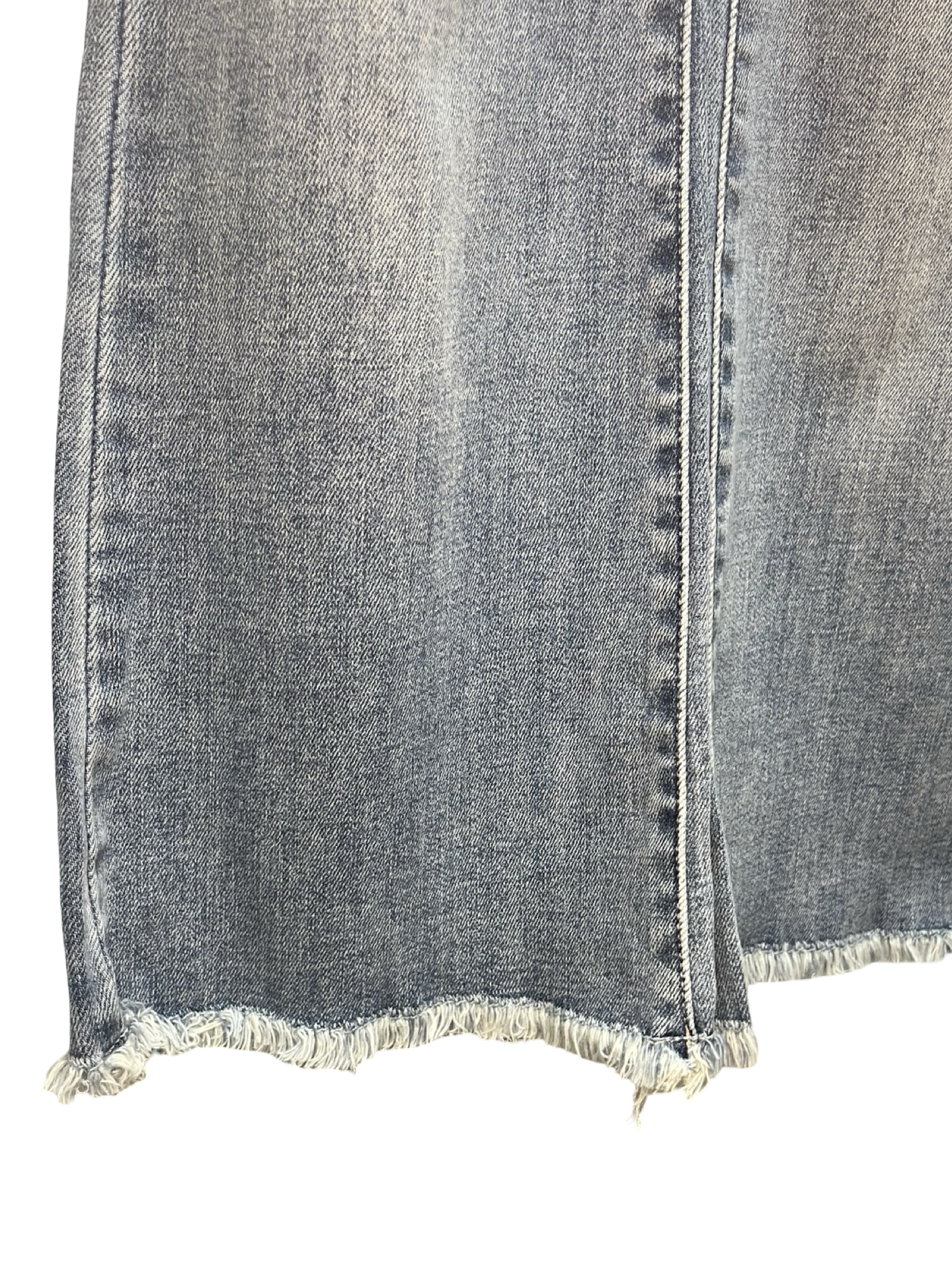 Judy Blue MR Kick Flare with Frayed Hem Jean