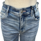 Judy Blue MR Kick Flare with Frayed Hem Jean