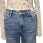 Judy Blue MR Vintage Wash Destroy Hem Kick Flare Jean