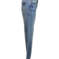 Judy Blue MR Vintage Wash Destroy Hem Kick Flare Jean