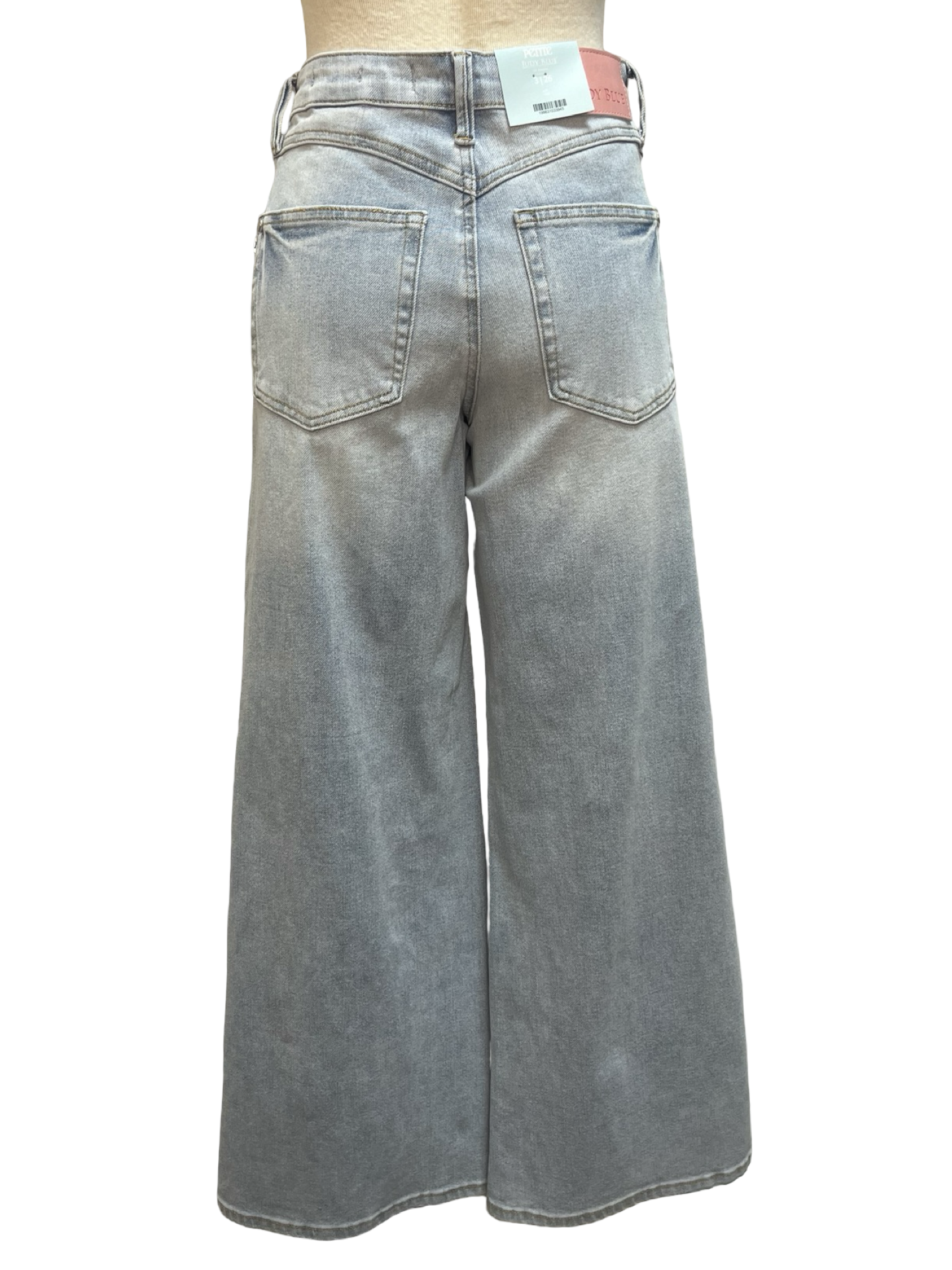 Judy Blue Tummy Control HW Retro Wide Jeans
