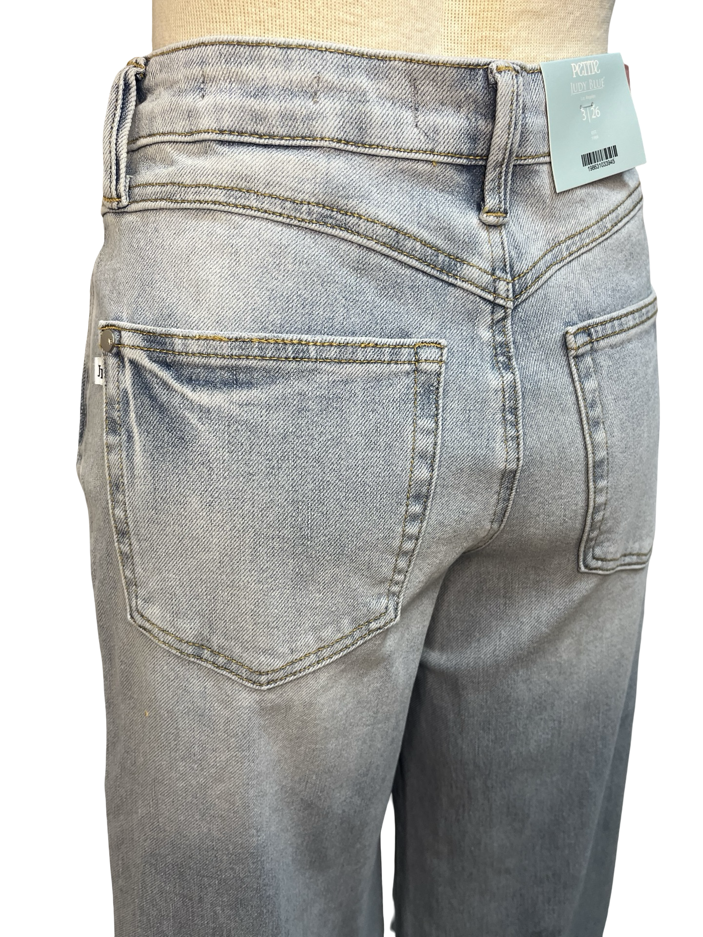 Judy Blue Tummy Control HW Retro Wide Jeans