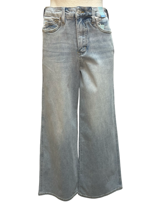 Judy Blue Tummy Control HW Retro Wide Jeans