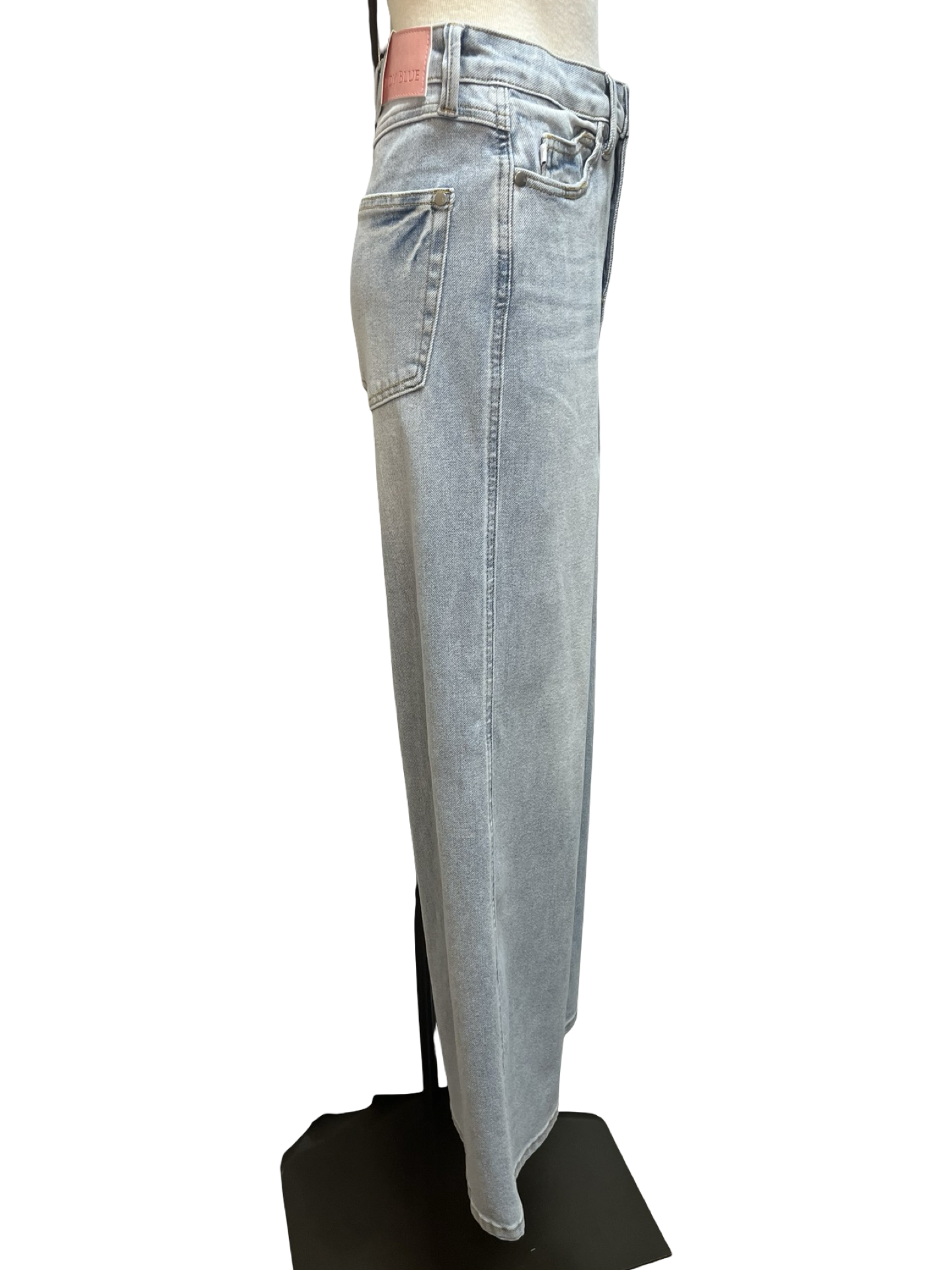 Judy Blue Tummy Control HW Retro Wide Jeans