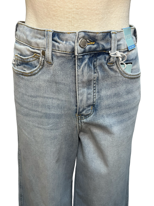 Judy Blue Tummy Control HW Retro Wide Jeans