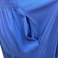 Faux Twist Maxi Dress Blue