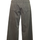 Erin Hi Waist Wide Leg Ponte Antique Wash Charcoal