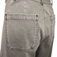 Erin Hi Waist Wide Leg Ponte Antique Wash Charcoal