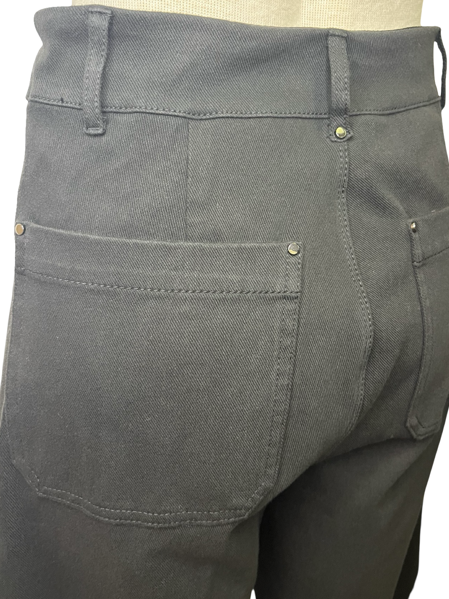 Erin Wide Leg Denim Black