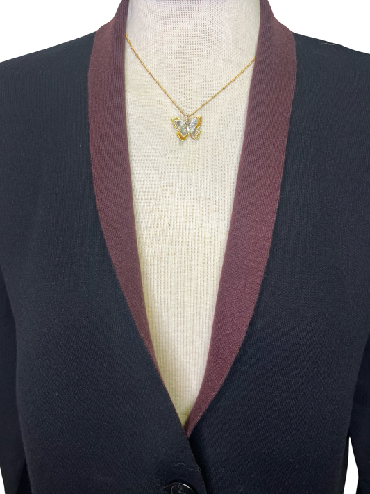 Nicolette Double Face Knit Cardigan