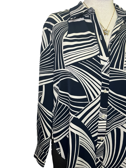 Parker Button Down Printed Shirt