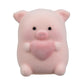 Fuzzy Pudgiez Pig Squishy Toy