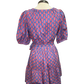 Audra Tiered Dress Blue