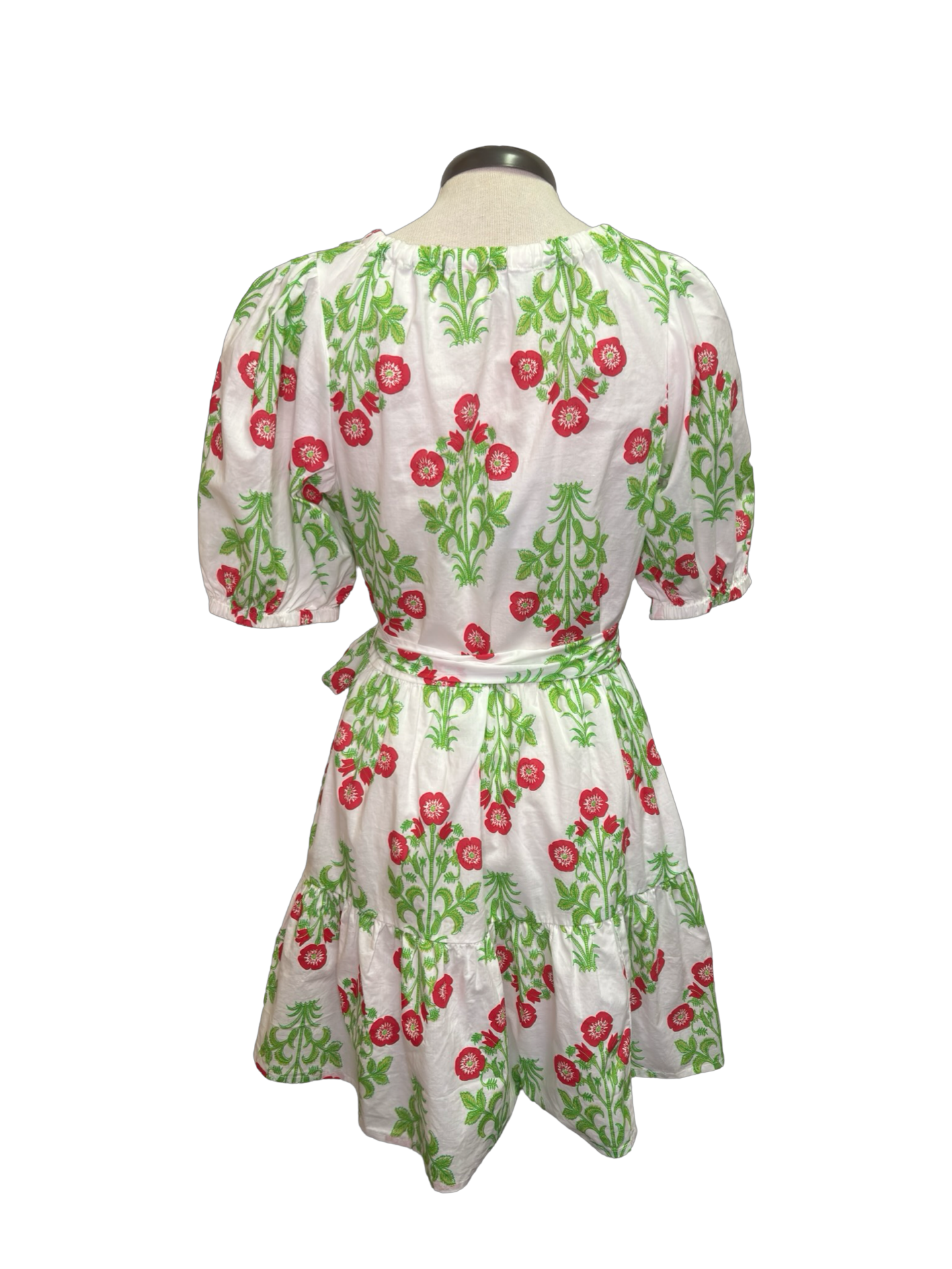 Audra Tiered Dress White
